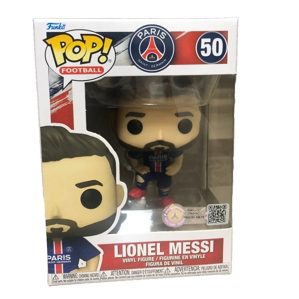 Funko Pop Football Soccer Paris Saint-Germain - Lionel Messi Figure #50